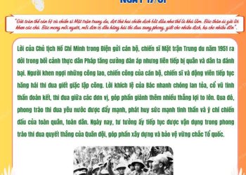 HỌC BÁC LÒNG TA TRONG SÁNG HƠN!