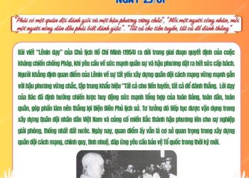 HỌC BÁC LÒNG TA TRONG SÁNG HƠN!