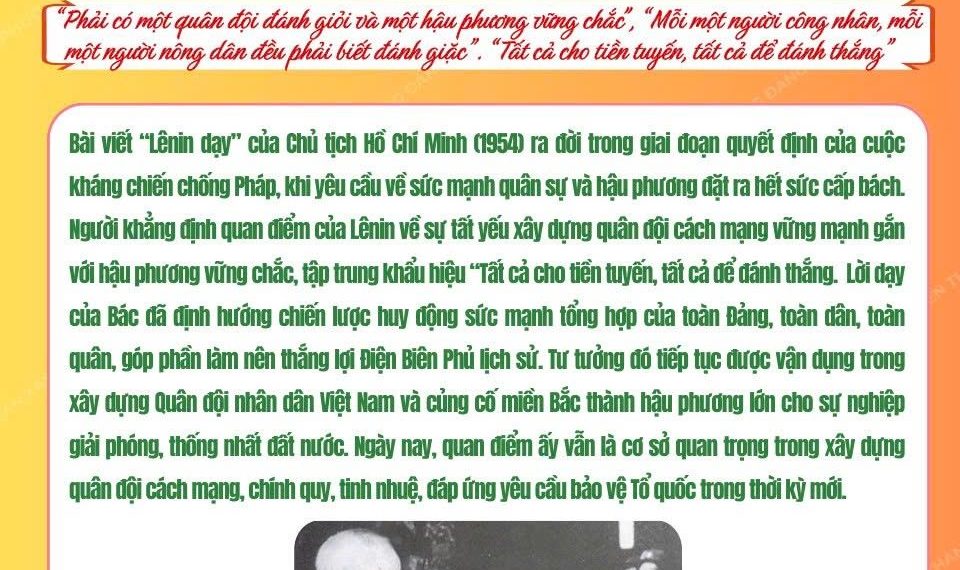 HỌC BÁC LÒNG TA TRONG SÁNG HƠN!