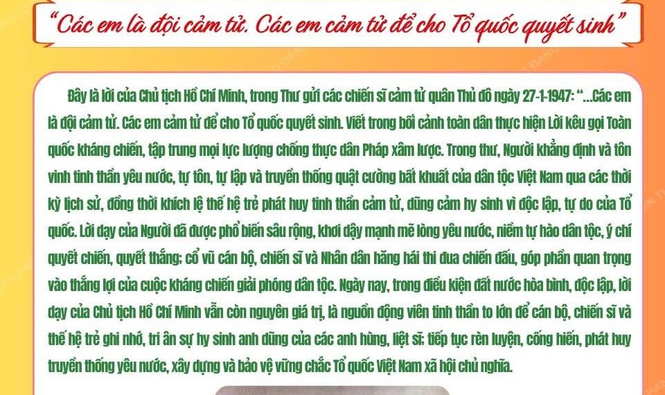 HỌC BÁC LÒNG TA TRONG SÁNG HƠN!
