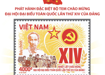 Ý NGHĨA VIỆC PHÁT HÀNH ĐẶC BIỆT BỘ TEM CHÀO MỪNG ĐẠI HỘI XIV CỦA ĐẢNG