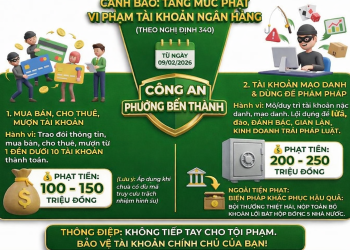 BÁN TÀI KHOẢN NGÂN HÀNG: CẦM VÀI TRIỆU – PHẠT VÀI TRĂM TRIỆU!