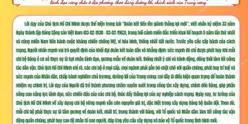 HỌC BÁC LÒNG TA TRONG SÁNG HƠN!