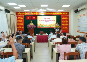 HỘI NGHỊ CÁN BỘ, CÔNG CHỨC, NGƯỜI LAO ĐỘNG CƠ QUAN ĐẢNG ỦY PHƯỜNG BẾN THÀNH