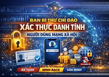 BAN BÍ THƯ CHỈ ĐẠO XÁC THỰC DANH TÍNH NGƯỜI DÙNG MẠNG XÃ HỘI