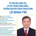ỦY VIÊN BỘ CHÍNH TRỊ, BÍ THƯ TRUNG ƯƠNG ĐẢNG, TRƯỞNG BAN NỘI CHÍNH TRUNG ƯƠNG LÊ MINH TRÍ