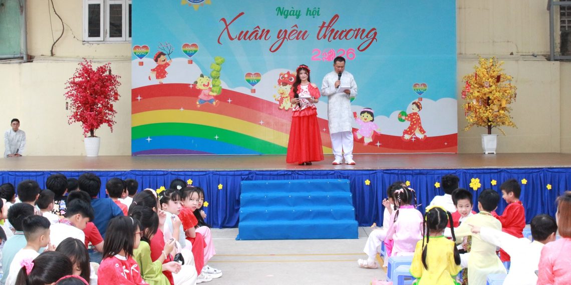 ẤM ÁP VÀ SÔI NỔI NGÀY HỘI “XUÂN YÊU THƯƠNG 2026” TẠI TRƯỜNG TIỂU HỌC NGUYỄN HUỆ PHƯỜNG BẾN THÀNH