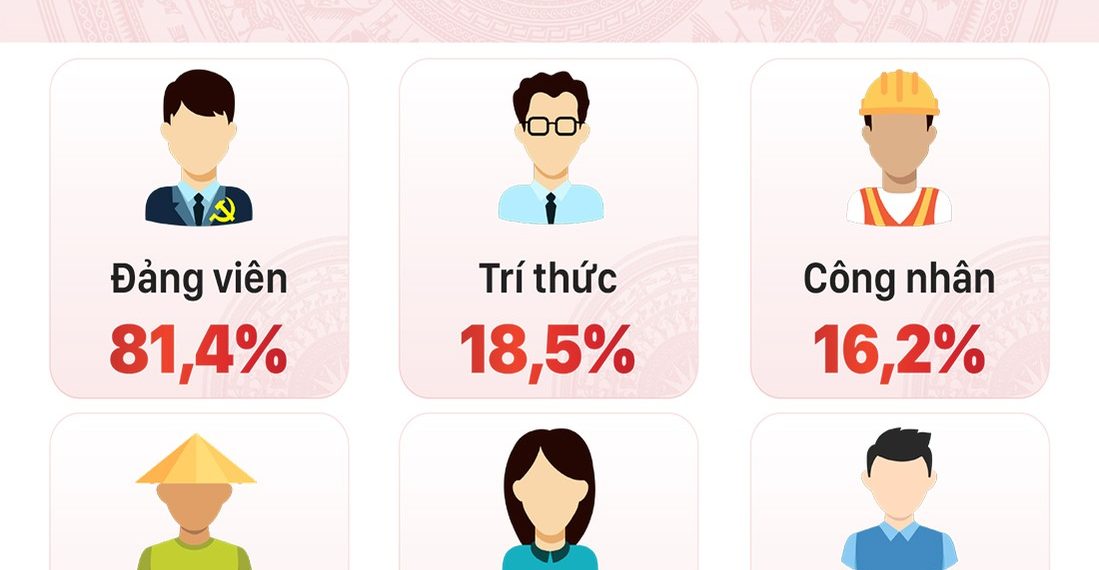 KẾT QUẢ BẦU CỬ ĐẠI BIỂU QUỐC HỘI KHÓA VI