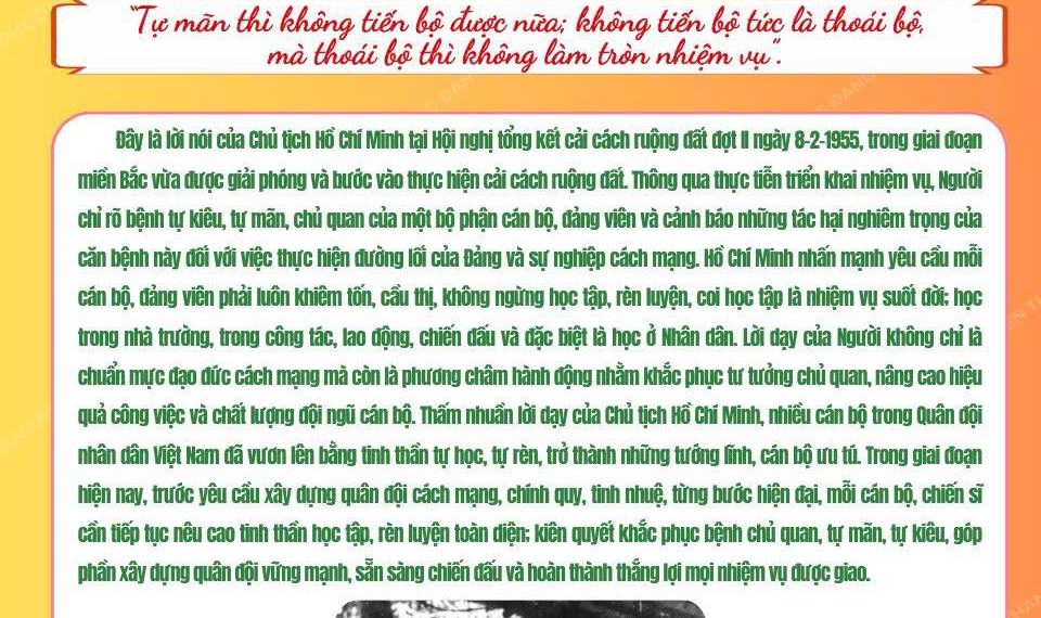 HỌC BÁC LÒNG TA TRONG SÁNG HƠN!