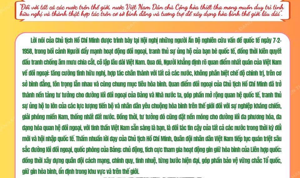 HỌC BÁC LÒNG TA TRONG SÁNG HƠN!