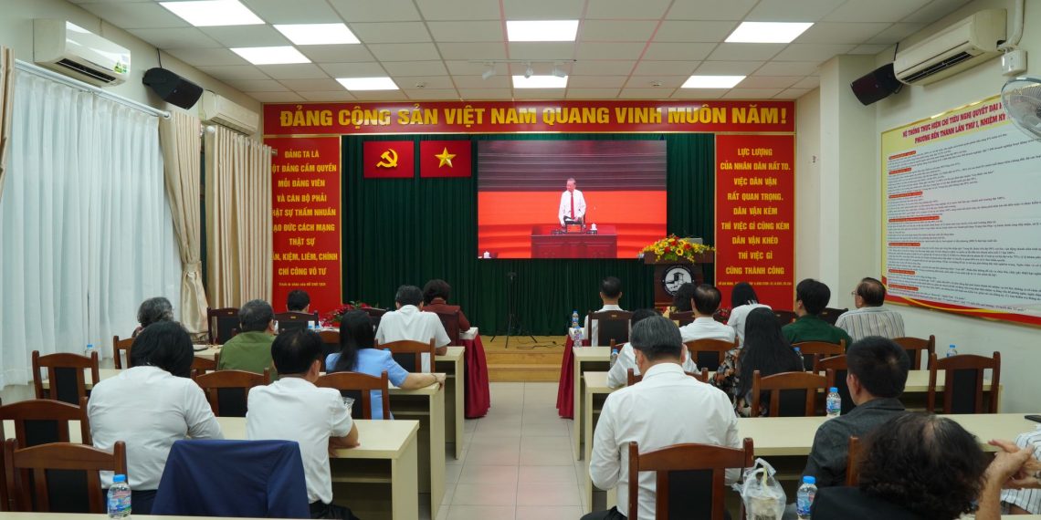 PHƯỜNG BẾN THÀNH TIẾP SÓNG CHƯƠNG TRÌNH LÀM VIỆC, CHÚC TẾT CỦA TỔNG BÍ THƯ TÔ LÂM VỚI ĐẢNG BỘ, CHÍNH QUYỀN VÀ NHÂN DÂN TPHCM