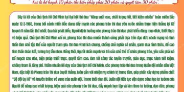 HỌC BÁC LÒNG TA TRONG SÁNG HƠN!