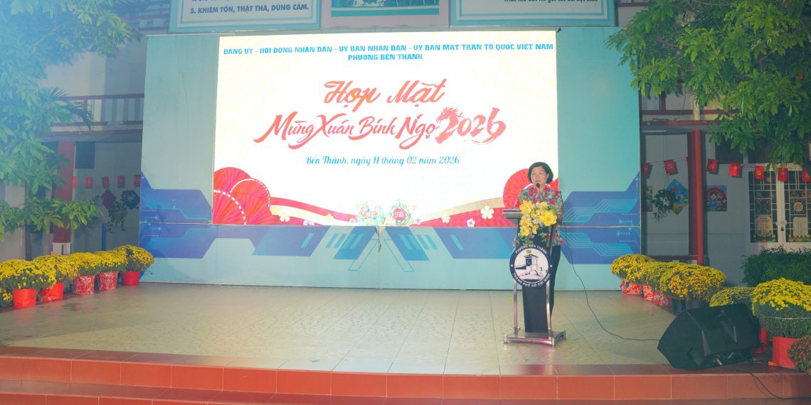 PHƯỜNG BẾN THÀNH HỌP MẶT MỪNG XUÂN BÍNH NGỌ 2026