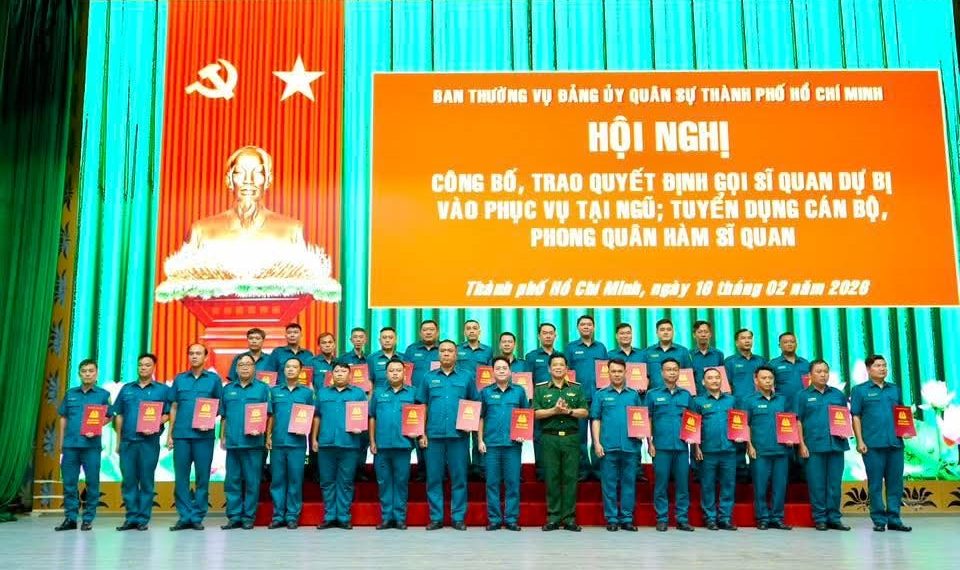 BỘ TƯ LỆNH THÀNH PHỐ HỒ CHÍ MINH: KIỆN TOÀN TỔ CHỨC, NÂNG CAO SỨC MẠNH CHIẾN ĐẤU