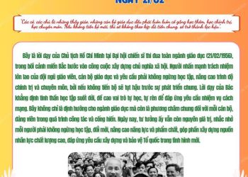 HỌC BÁC LÒNG TA TRONG SÁNG HƠN!