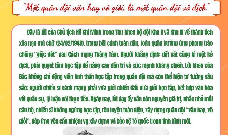 HỌC BÁC LÒNG TA TRONG SÁNG HƠN!