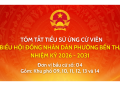 TRÂN TRỌNG GIỚI THIỆU TIỂU SỬ VÀ CHƯƠNG TRÌNH HÀNH ĐỘNG CỦA ỨNG CỬ VIÊN ĐẠI BIỂU HỘI ĐỒNG NHÂN DÂN PHƯỜNG BẾN THÀNH NHIỆM KỲ 2026 – 2031