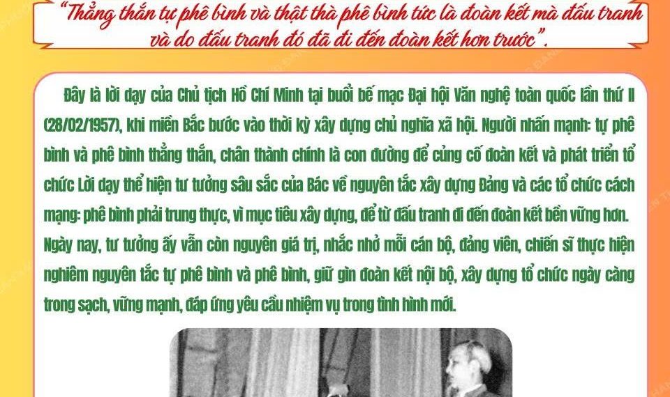 HỌC BÁC LÒNG TA TRONG SÁNG HƠN!