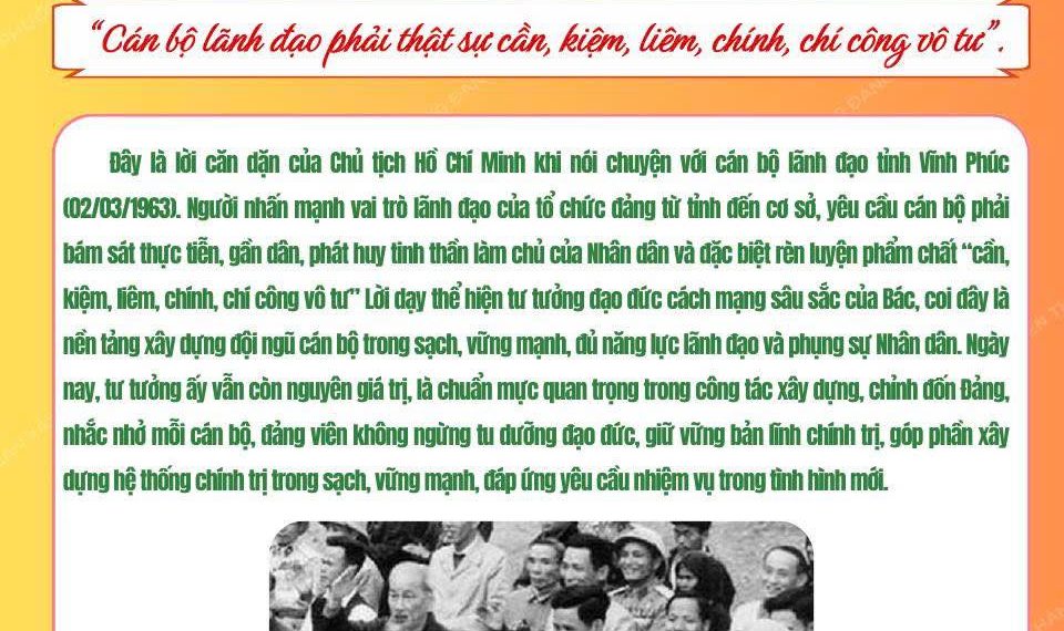 HỌC BÁC LÒNG TA TRONG SÁNG HƠN!