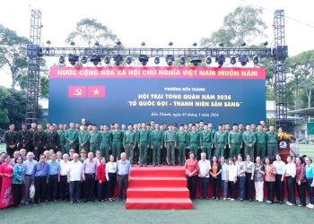 KHAI MẠC HỘI TRẠI TÒNG QUÂN PHƯỜNG BẾN THÀNH NĂM 2026
