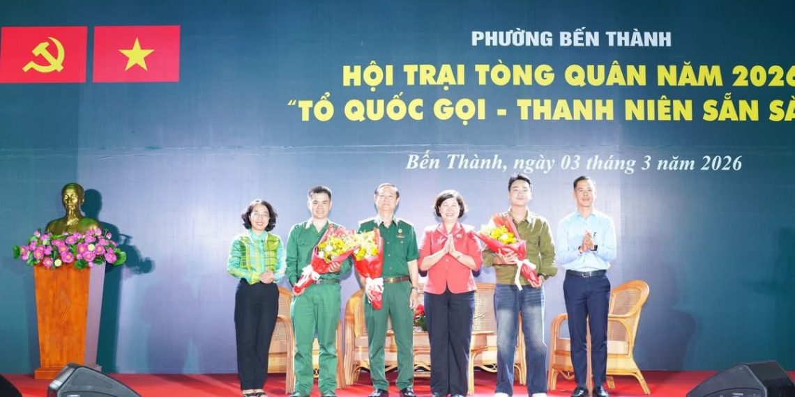 ẤM ÁP ĐÊM HỘI TÒNG QUÂN PHƯỜNG BẾN THÀNH NĂM 2026