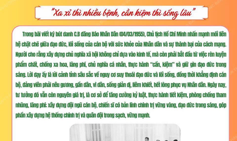 HỌC BÁC LÒNG TA TRONG SÁNG HƠN!