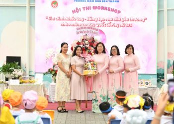 NGỌT NGÀO THÁNG BA TẠI TRƯỜNG MẦM NON BẾN THÀNH – HỘI THI WORKSHOP “GIA ĐÌNH KHÉO TAY – SÁNG TẠO RAU CÂU YÊU THƯƠNG” CHÀO MỪNG NGÀY QUỐC TẾ PHỤ NỮ 8/3