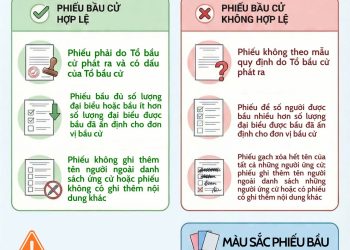 MỖI LÁ PHIẾU – MỘT LỰA CHỌN TRÁCH NHIỆM CỦA CỬ TRI