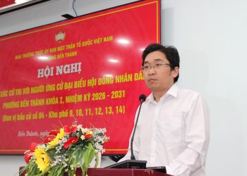 CỬ TRI KHU PHỐ 14 KỲ VỌNG ĐẠI BIỂU HĐND PHƯỜNG BẾN THÀNH GẦN DÂN, SÁT DÂN