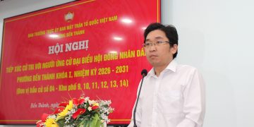 CỬ TRI KHU PHỐ 14 KỲ VỌNG ĐẠI BIỂU HĐND PHƯỜNG BẾN THÀNH GẦN DÂN, SÁT DÂN