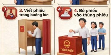 HƯỚNG DẪN CỬ TRI THỰC HIỆN BỎ PHIẾU