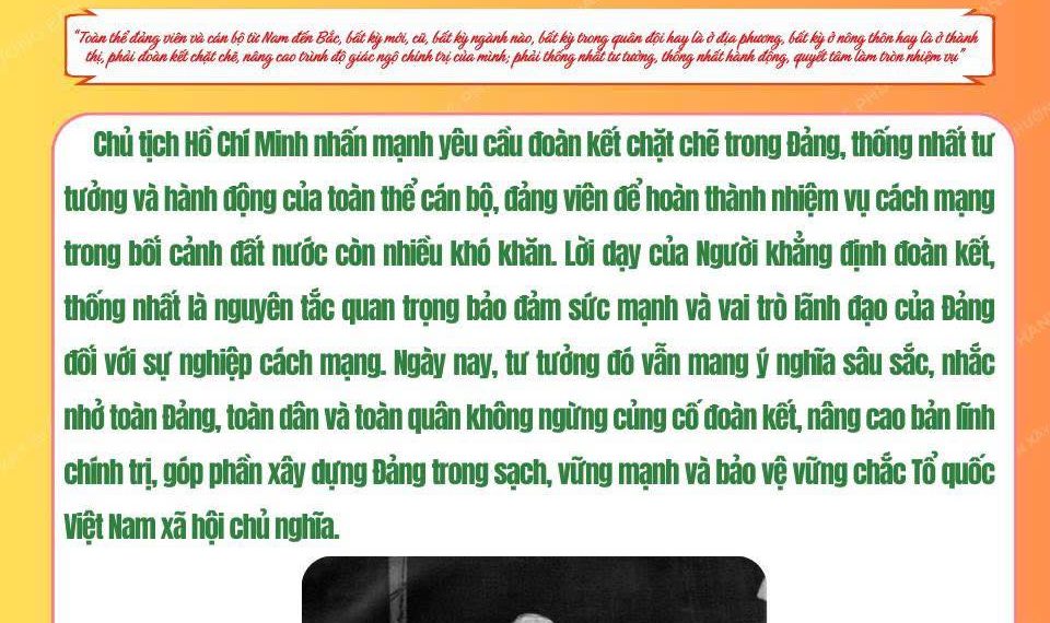 HỌC BÁC LÒNG TA TRONG SÁNG HƠN!