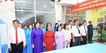 PHƯỜNG BẾN THÀNH KHAI MẠC NGÀY BẦU CỬ ĐẠI BIỂU QUỐC HỘI KHÓA XVI VÀ ĐẠI BIỂU HĐND CÁC CẤP NHIỆM KỲ 2026 – 2031