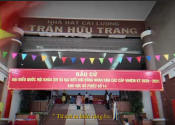 RỘN RÀNG NGÀY BẦU CỬ TẠI KHU VỰC BỎ PHIẾU SỐ 14 PHƯỜNG BẾN THÀNH