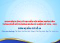 DANH SÁCH ỨNG CỬ HỘI ĐỒNG NHÂN DÂN THÀNH PHỐ HỒ CHÍ MINH NHIỆM KỲ 2026 – 2031