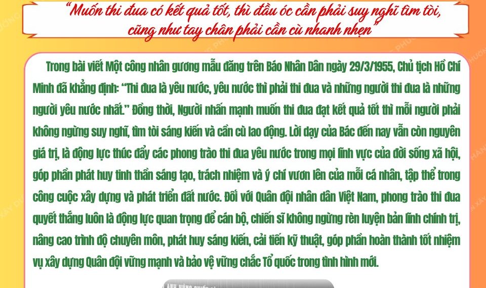 HỌC BÁC LÒNG TA TRONG SÁNG HƠN!