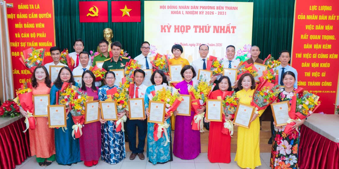 HĐND PHƯỜNG BẾN THÀNH TỔ CHỨC KỲ HỌP THỨ NHẤT, NHIỆM KỲ 2026 – 2031