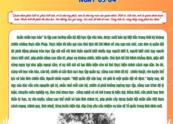 HỌC BÁC LÒNG TA TRONG SÁNG HƠN!