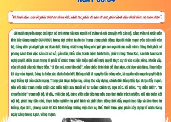 HỌC BÁC LÒNG TA TRONG SÁNG HƠN!