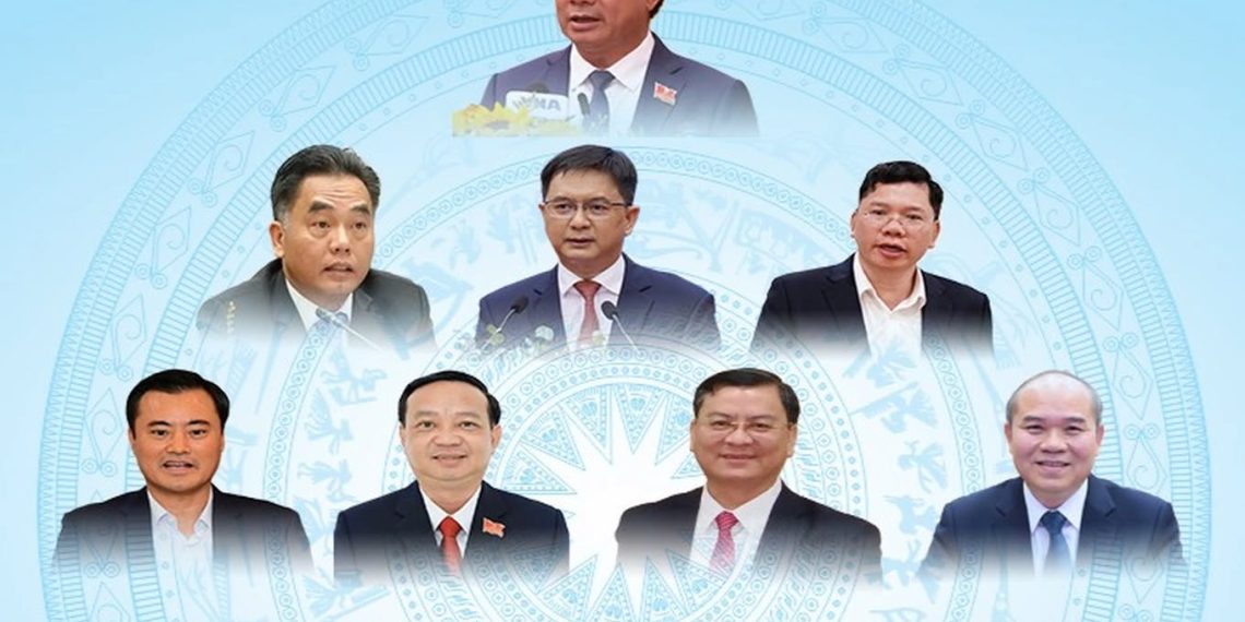 PHÂN CÔNG NHIỆM VỤ CHỦ TỊCH VÀ CÁC PHÓ CHỦ TỊCH UBND TPHCM