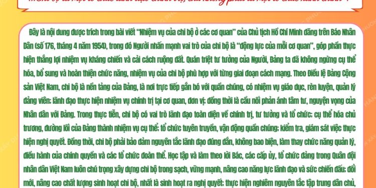 HỌC BÁC LÒNG TA TRONG SÁNG HƠN!