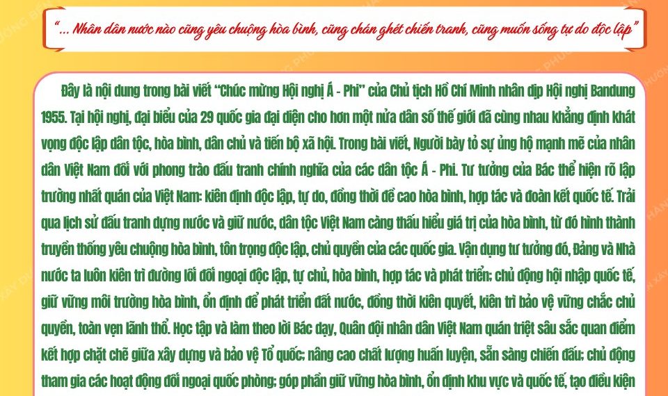 HỌC BÁC LÒNG TA TRONG SÁNG HƠN!