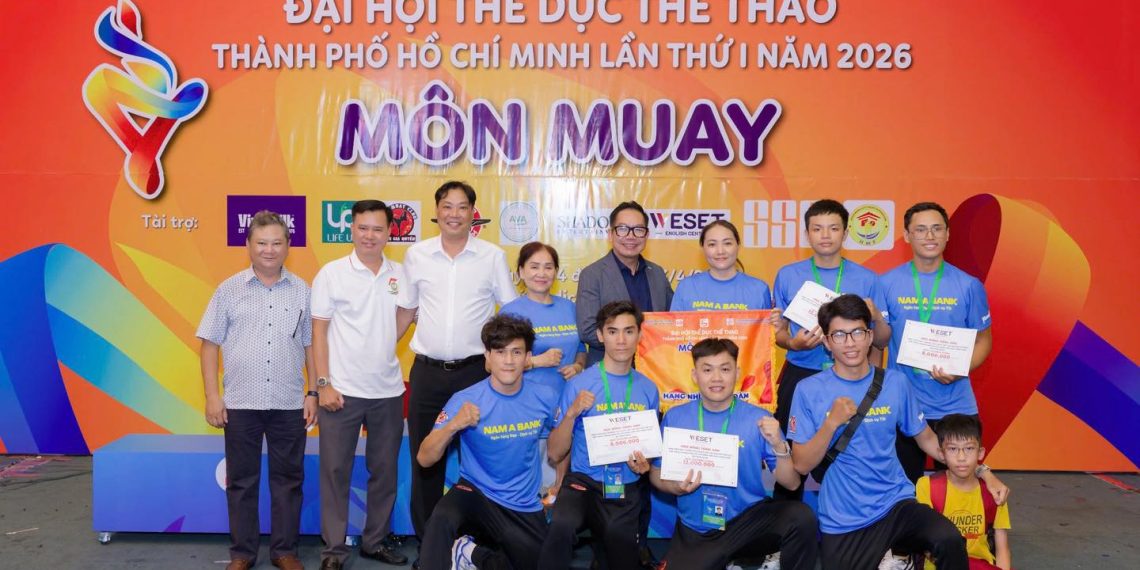 PHƯỜNG BẾN THÀNH GIÀNH NGÔI NHÌ TOÀN ĐOÀN MÔN MUAY TẠI ĐẠI HỘI THỂ DỤC THỂ THAO TPHCM LẦN THỨ I