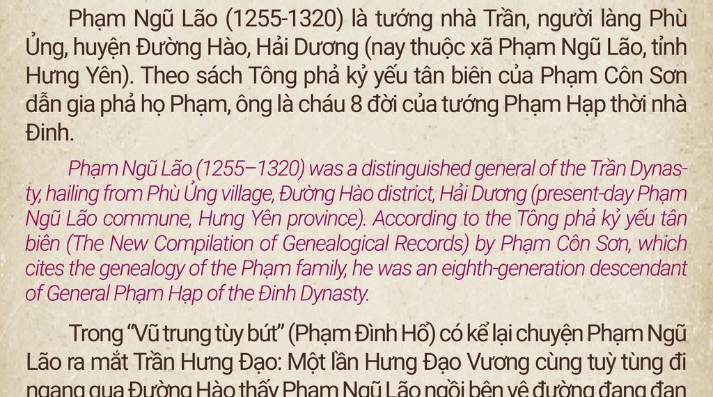[ĐIỂM HẸN DI SẢN – DẤU ẤN TÊN ĐƯỜNG] Khai xuân truyền thống – Hào khí anh hùng – Tướng quân Phạm Ngũ Lão