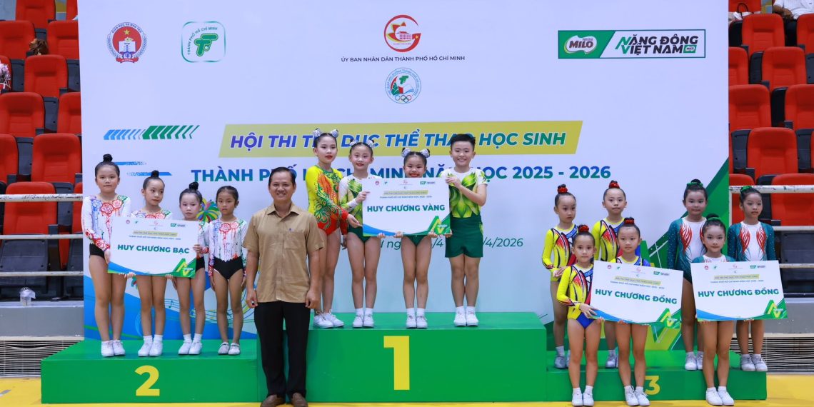 CHÚC MỪNG THÀNH TÍCH XUẤT SẮC CỦA ĐỘI AEROBIC – KHAI MINH