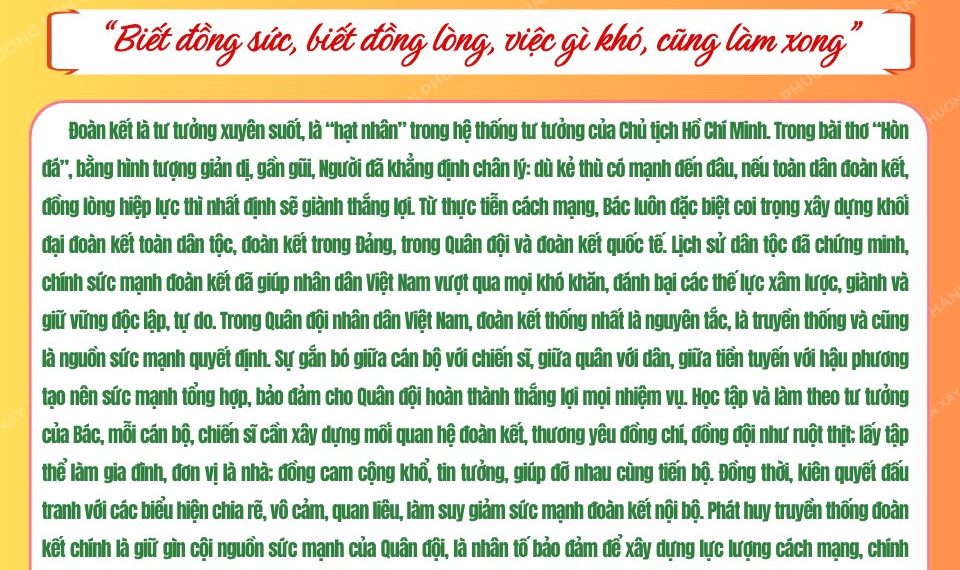 HỌC BÁC LÒNG TA TRONG SÁNG HƠN!