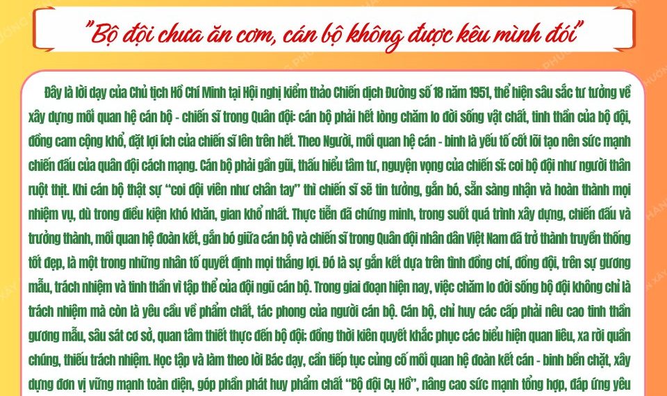HỌC BÁC LÒNG TA TRONG SÁNG HƠN!