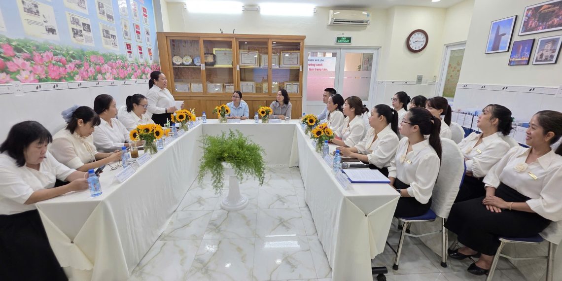 TRƯỜNG MẦM NON PHẠM NGŨ LÃO ĐÓN ĐOÀN ĐÁNH GIÁ NGOÀI KHẢO SÁT CHÍNH THỨC