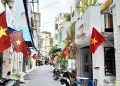 KHU PHỐ 3 RỰC RỠ CỜ HOA CHÀO MỪNG CÁC NGÀY LỄ LỚN CỦA ĐẤT NƯỚC