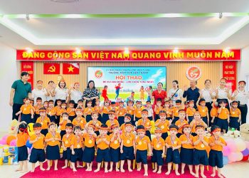 SÔI NỔI HỘI THAO “BÉ VUI VẬN ĐỘNG – LỚN KHÔN TỪNG NGÀY” TẠI TRƯỜNG MẦM NON BẾN THÀNH DÀNH CHO TRẺ TỪ 12–36 THÁNG TUỔI